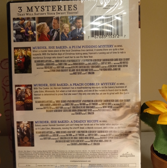 New Sealed Murder She Baked Collection D.V.D - Picture 2 of 3